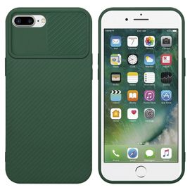 Cadorabo Housse Compatible Avec Apple Iphone 7 Plus / 7s Plus / 8 Plus En Bonbon Vert - Étui De Protection En Silicone Tpu Flexible Et Avec Protection Pour Appareil Photo