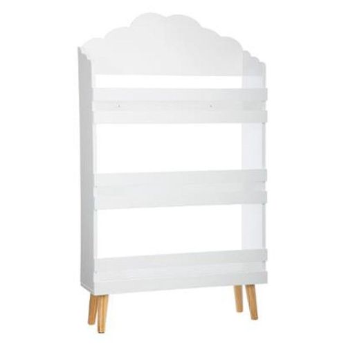 Bibliothèque 3 Niveaux "Nuage" 100cm Blanc