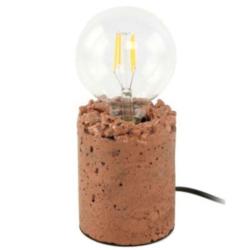 Paris Prix - Lampe À Poser Déco "Curacao" 9cm Cuivre