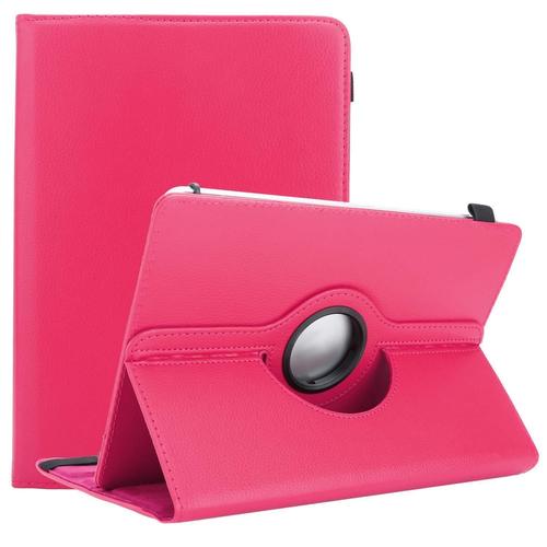 Cadorabo Housse Pour Tablette Compatible Avec Medion Lifetab X10301 En Rose - Étui De Protection À 360 Degrés En Similicuir Avec Fonction De Support Et Bande Élastique