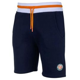 Xxl - Short Molleton - Roland Garros - Homme - Coton - Taille Adulte - Bleu