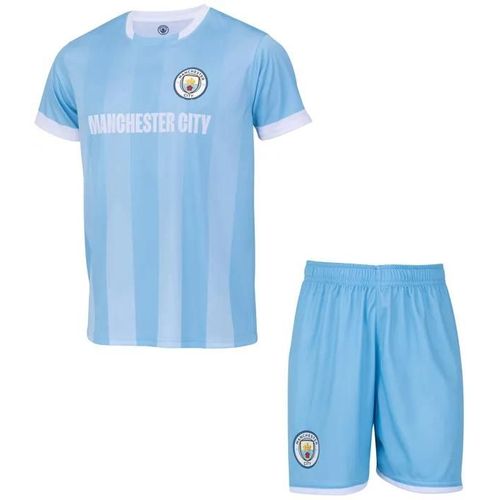 10 Ans - Ensemble Maillot Short Enfant Manchester City - Collection Officielle