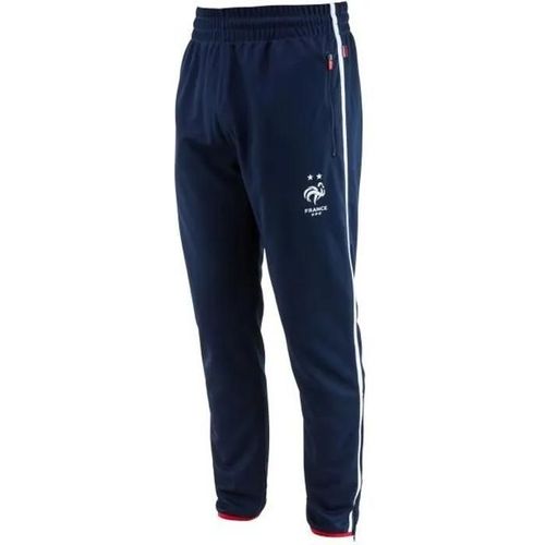 8 Ans - Pantalon Training Fit Fff - Equipe De France De Football - Enfant - Bleu - Football