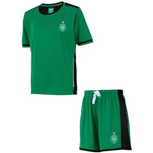 10 Ans - Ensemble Maillot Short Asse - Collection Officielle As Saint Etienne - Enfant