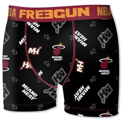 14-16 Ans - Boxer - Nba - Miami Heat - Noir - Enfant - Respirant
