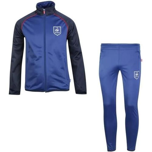 14 Ans - Survêtement - Equipe De France - Fff - Bleu - Enfant - Manches Longues