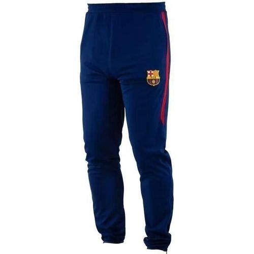L - Pantalon D'entraînement - Fc Barcelone - Homme - Bleu - Polyester - Collection Officielle