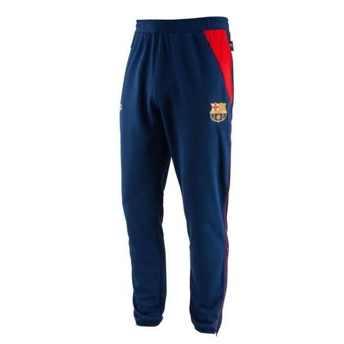 S - Pantalon Training Fit Barca - Collection Officielle Fc Barcelone - Homme - Football - Polyester - Bleu