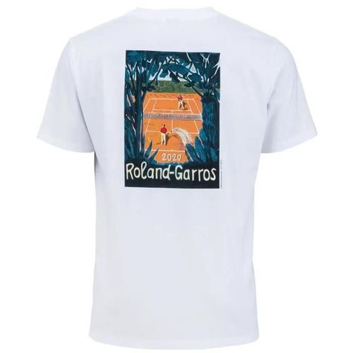 4-5 Ans - T-Shirt Roland Garros - Affiche 2020 - Collection Officielle - Enfant Garçon