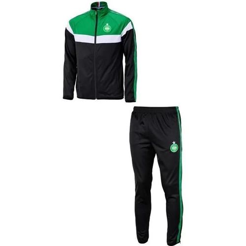 14 Ans - Survêtement - As Saint Etienne - Enfant - Manches Longues - Noir - Football