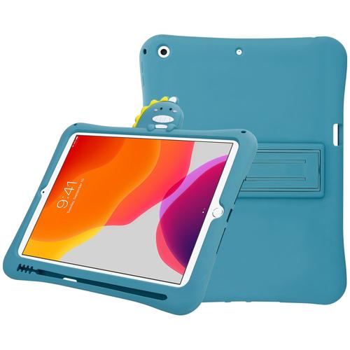 Cadorabo Housse Pour Tablette Compatible Avec Apple Ipad Air 2013 / Pro (9.7 Zoll) - Design Dinosaure No. 5 - Étui De Protection Pour Enfants En Silicone Tpu Flexible Avec Fonction De Rangement