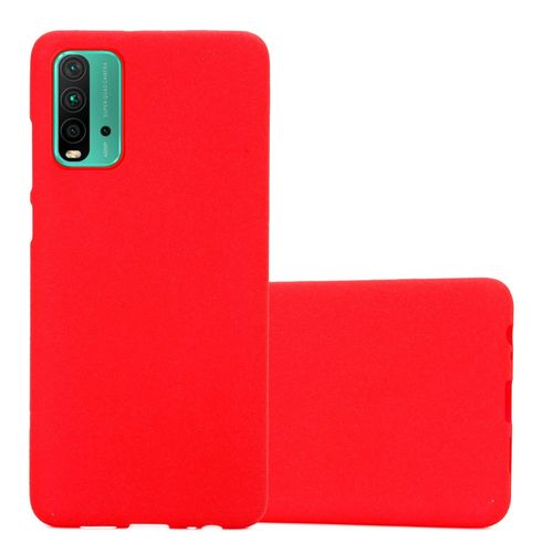 Coque Pour Xiaomi Redmi 9t / Poco M3 En Frost Rouge Housse De Protection Étui En Silicone Tpu Flexible