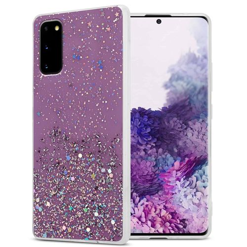 Coque Pour Samsung Galaxy S20 Etui Protection Paillettes Housse Cover