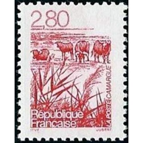 Timbre France 1995 Oblitéré La Camargue 2.80 Yt2952