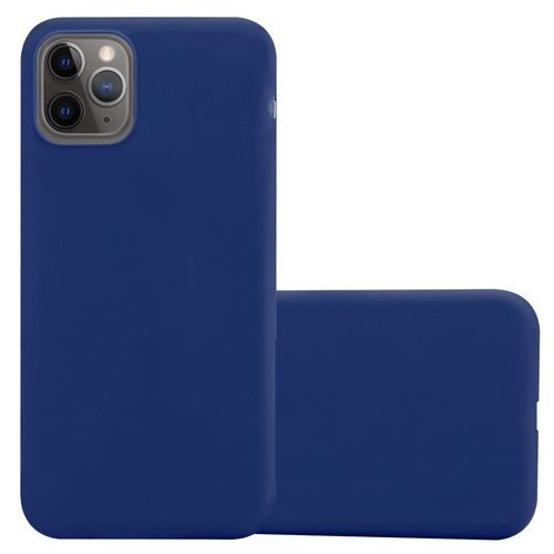 Cadorabo Housse Compatible Avec Apple Iphone 13 Mini En Candy Bleu Foncé - Étui De Protection En Silicone Tpu Flexible
