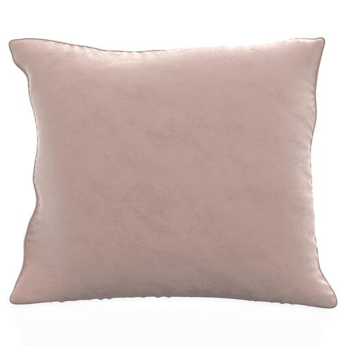 Intirilife 2x Housse De Coussin Décorative En Velours 40x40 Cm En Beige - Pour Le Salon, La Chambre À Coucher, Le Canapé, Le Bureau, La Cafétéria Ou La Salle D'attente