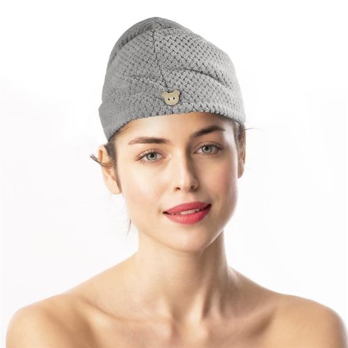 Intirilife Serviette Pour Tous Types De Cheveux En Rose - Turban De Cheveux Confortable Et Doux Pour Un Séchage Pratique, Rapide Et Respectueux De Vos Cheveux