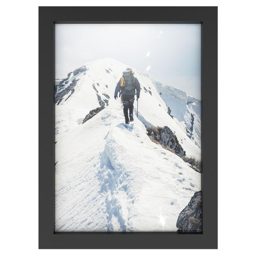 Intirilife Beau Cadre pour Posters et Photos en Noir - Taille 32.5 x 23.8 cm - Décoration élégante Cadre pour posters Cadre pour photos