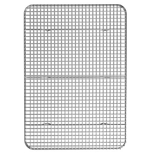 Intirilife Grille De Refroidissement Multifonctionnelle En Acier Inoxydable Grille De Cuisson Argentée De 42 X 29.5 Cm - Pour La Cuisson Griller Et Refroidir