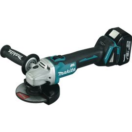Meuleuse 125mm sur accu LXT 18V + 1x BL1850B + Makpac - Makita DGA506T1J