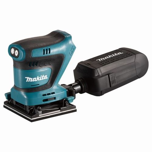 Ponceuse de paume 112x102mm 18V (semelle en plastique, fixation velcro + clips) + Makpac - Makita DBO480ZJ