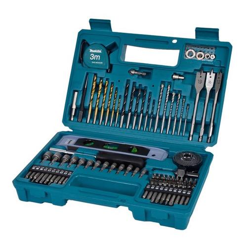 Jeu perçage-vissage 102 pièces en coffret - Makita E-10730