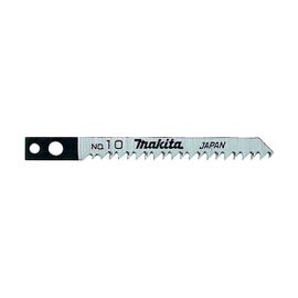 Lame en acier au carbone, affûtée et dépouillée . Pour un travail soigné et rapide. Convient parfaitement pour le tri/multiplex - Makita A-85818