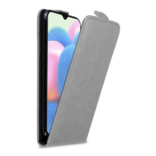 Coque Pour Samsung Galaxy A50 4g / A50s / A30s En Gris Titane Housse De Protection Étui Au Design Flip Avec Fermeture Magnétique