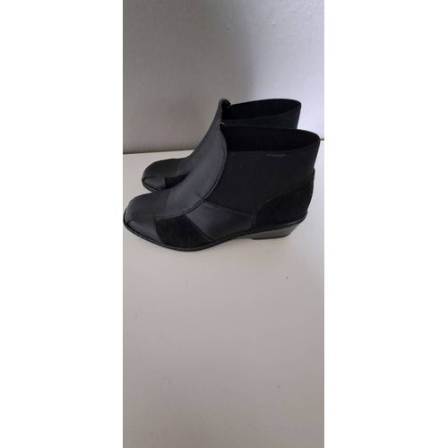 Bottines Femme Noires Lady Confort - Très Bon État. - 37
