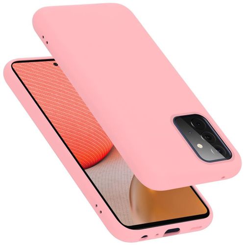 Cadorabo Housse Compatible Avec Samsung Galaxy A72 4g / 5g En Liquid Pink - Étui De Protection En Silicone Tpu Flexible