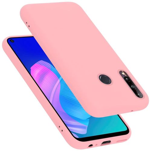 Cadorabo Housse Compatible Avec Huawei P40 Lite E En Liquid Pink - Étui De Protection En Silicone Tpu Flexible