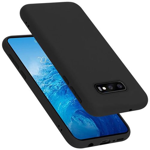 Cadorabo Housse Compatible Avec Samsung Galaxy S10e En Liquid Black - Étui De Protection En Silicone Tpu Flexible