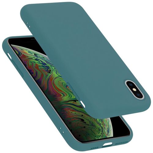 Cadorabo Housse Compatible Avec Apple Iphone Xs Max En Liquid Green - Étui De Protection En Silicone Tpu Flexible
