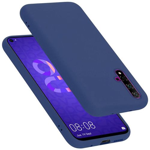 Cadorabo Housse Compatible Avec Honor 20 / 20s / Huawei Nova 5t En Liquid Blue - Étui De Protection En Silicone Tpu Flexible