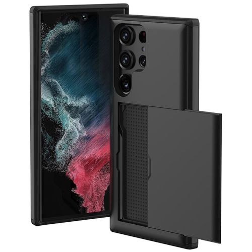 Imoshion Coque Arrière Avec Porte-Cartes Samsung Galaxy S22 Ultra Noir