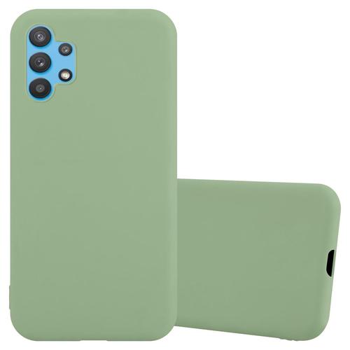 Cadorabo Housse Compatible Avec Samsung Galaxy A32 4g En Candy Vert Pastel - Étui De Protection En Silicone Tpu Flexible