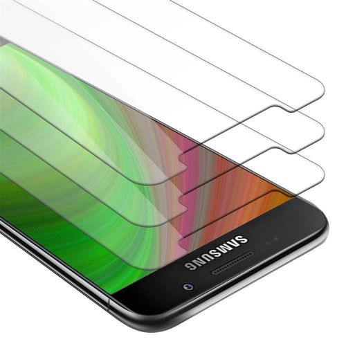 Cadorabo 3x Film De Protection Compatible Avec Samsung Galaxy A3 2016 En Haute Transparent - 3x Verre De Protection D'écran Durci (Tempered) D'une Dureté De 9h Avec Compatibilité 3d Touch