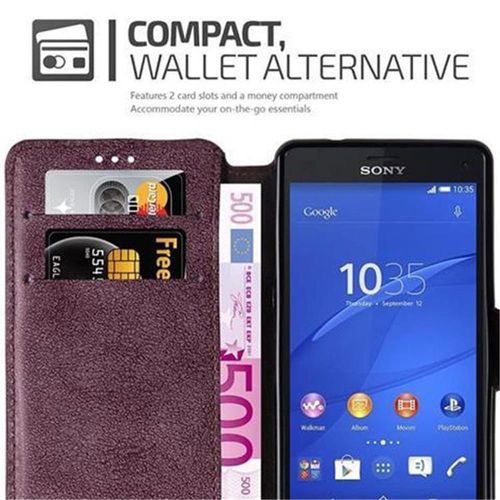 Coque Pour Sony Xperia Z3 Compact Housse Etui Protection Rétro Pochette