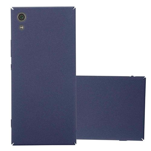 Coque Pour Sony Xperia Xa1 En Frosty Bleu Hard Case Housse De Protection Étui À L'aspect Givré Contre Les Rayures Et Les Chocs