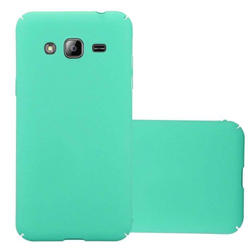 Coque Pour Samsung Galaxy J3 2017 En Frosty Vert Hard Case Housse De Protection Étui À L'aspect Givré Contre Les Rayures Et Les Chocs