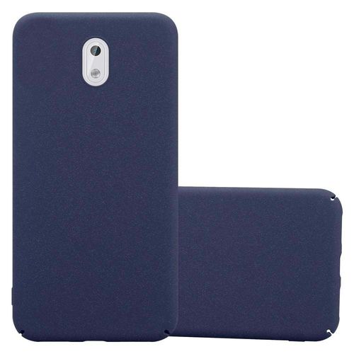 Cadorabo Housse Compatible Avec Nokia 3 2017 En Frosty Bleu - Hard Case Étui De Protection À L'aspect Givré Contre Les Rayures Et Les Chocs