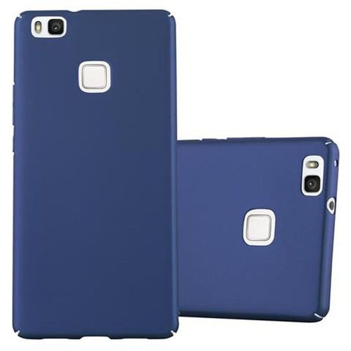 Cadorabo Housse Compatible Avec Huawei P9 Lite 2016 / G9 Lite En Metallic Bleu - Hard Case Étui De Protection D'aspect Métallique Contre Les Rayures Et Les Chocs