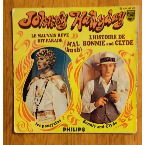 Johnny HALLYDAY Le mauvais rêve 7 45 tours EP