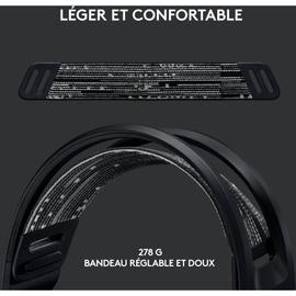 Logitech G G733 LIGHTSPEED Wireless RGB Gaming Headset - micro-casque  (981-000864)