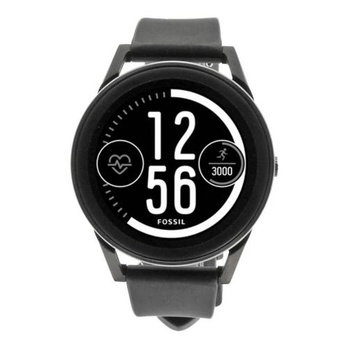 Fossil Q Control (3. Generation) Bracelet Silicone Noir (Ftw7000p)