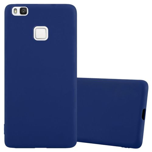 Cadorabo Housse Compatible Avec Huawei P9 Lite 2016 / G9 Lite En Candy Bleu Foncé - Étui De Protection En Silicone Tpu Flexible