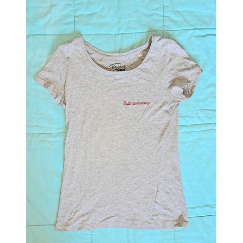 Madame T-Shirt Jolie Toulousaine Gris Pour Femme Taille S 36 Magasin Toulouse