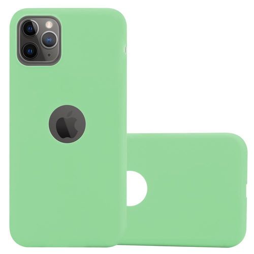 Cadorabo Housse Compatible Avec Apple Iphone 11 Pro En Candy Vert Pastel - Étui De Protection En Silicone Tpu Flexible