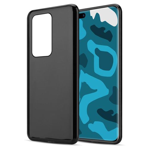 Coque Pour Huawei P40 Pro / P40 Pro+ En Noir Housse De Protection Étui En Silicone Tpu Flexible