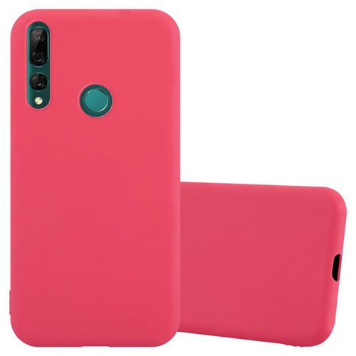 Coque Pour Huawei P Smart Z / Y9 Prime 2019 / Enjoy 10 Plus En Candy Rouge Housse De Protection Étui En Silicone Tpu Flexible